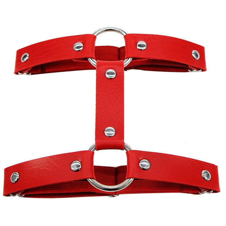 Steampunk Garter Belt - Red - Steampunk Belt