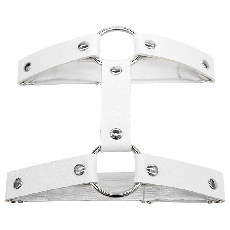Steampunk Garter Belt - White - Steampunk Belt