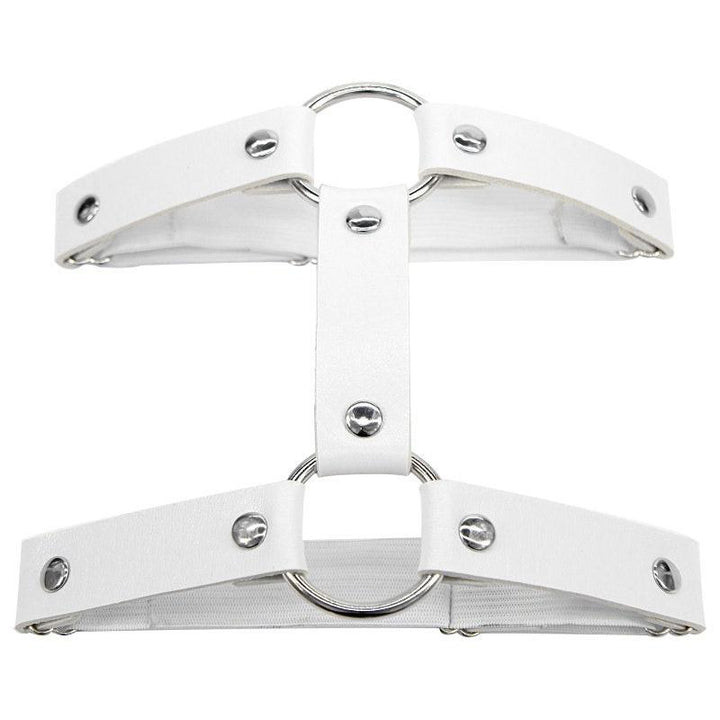 Steampunk Garter Belt - White - Steampunk Belt