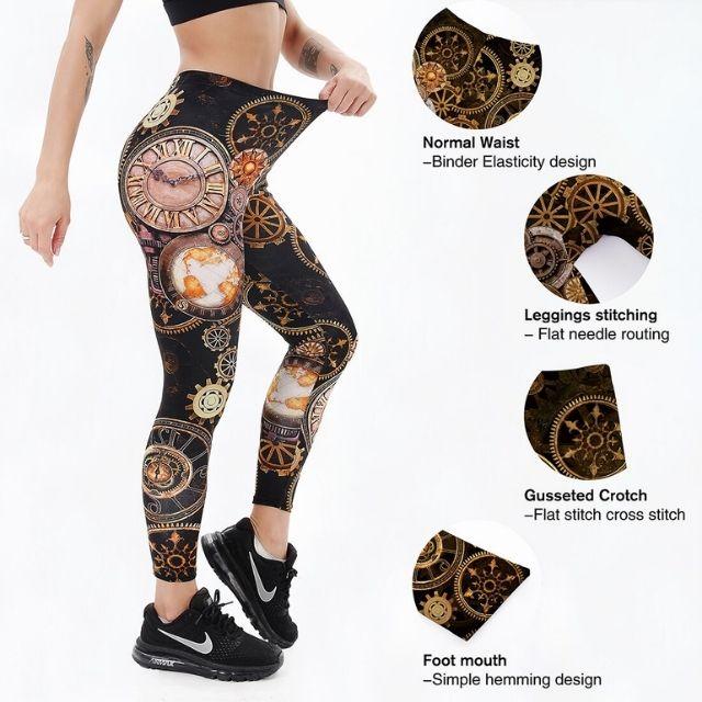 Women's Leggings with Plain print: Sale up to −88%