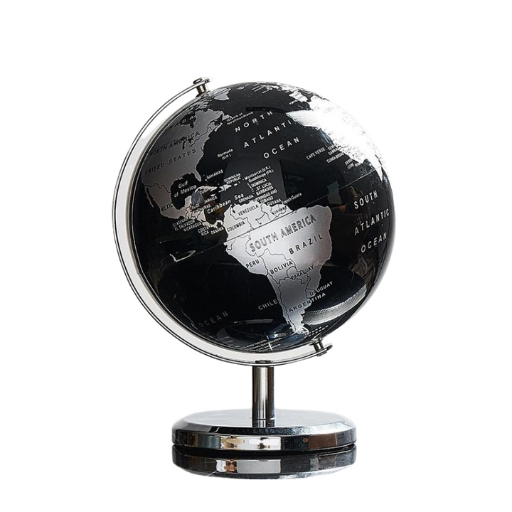 Steampunk Globe - Gray Black - Steampunk Globe