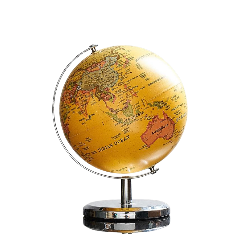 Steampunk Globe - Yellow - Steampunk Globe