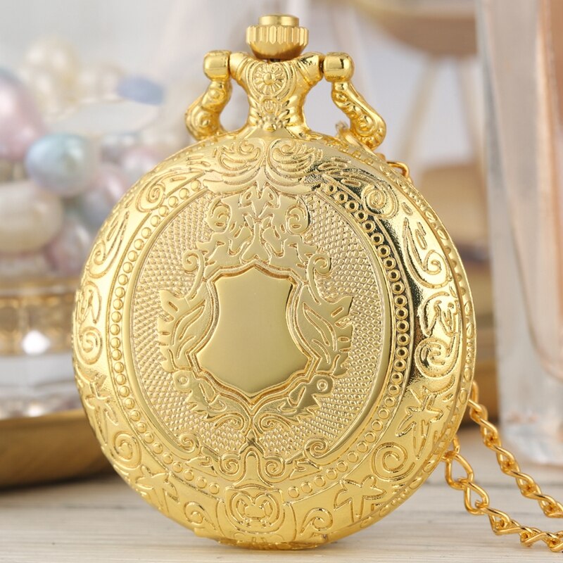 STEAMPUNK GOLDEN ROYALTY POCKET WATCH