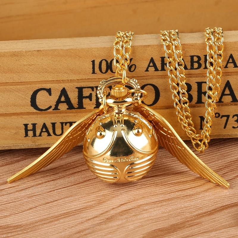 Steampunk Golden Snitch Pocket Watch - Steampunk Pocket 
