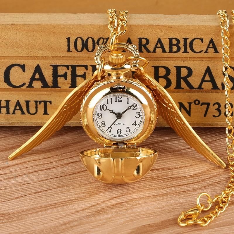 Steampunk Golden Snitch Pocket Watch - Steampunk Pocket 