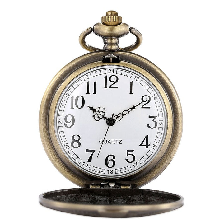 STEAMPUNK GOLF BALL POCKET WATCH