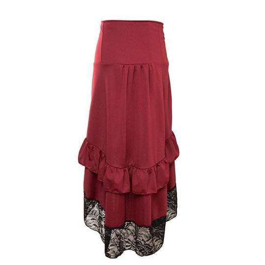 Steampunk Gothic Skirt - Steampunk Skirt