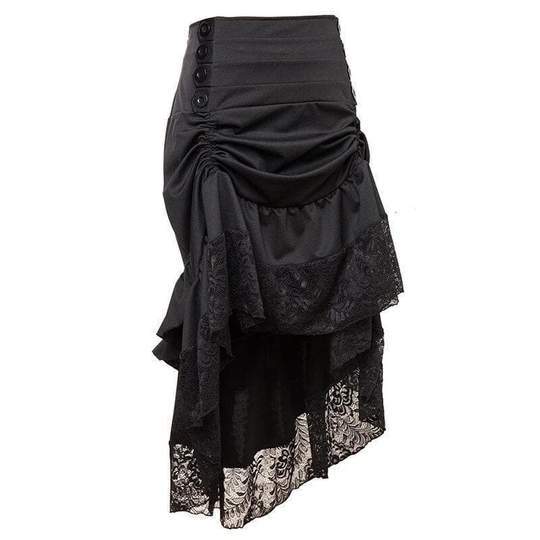 Steampunk Gothic Skirt - Steampunk Skirt