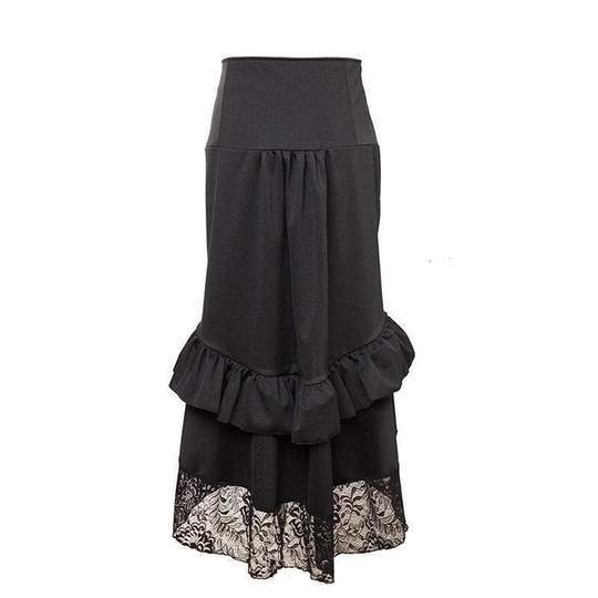Steampunk Gothic Skirt - Steampunk Skirt