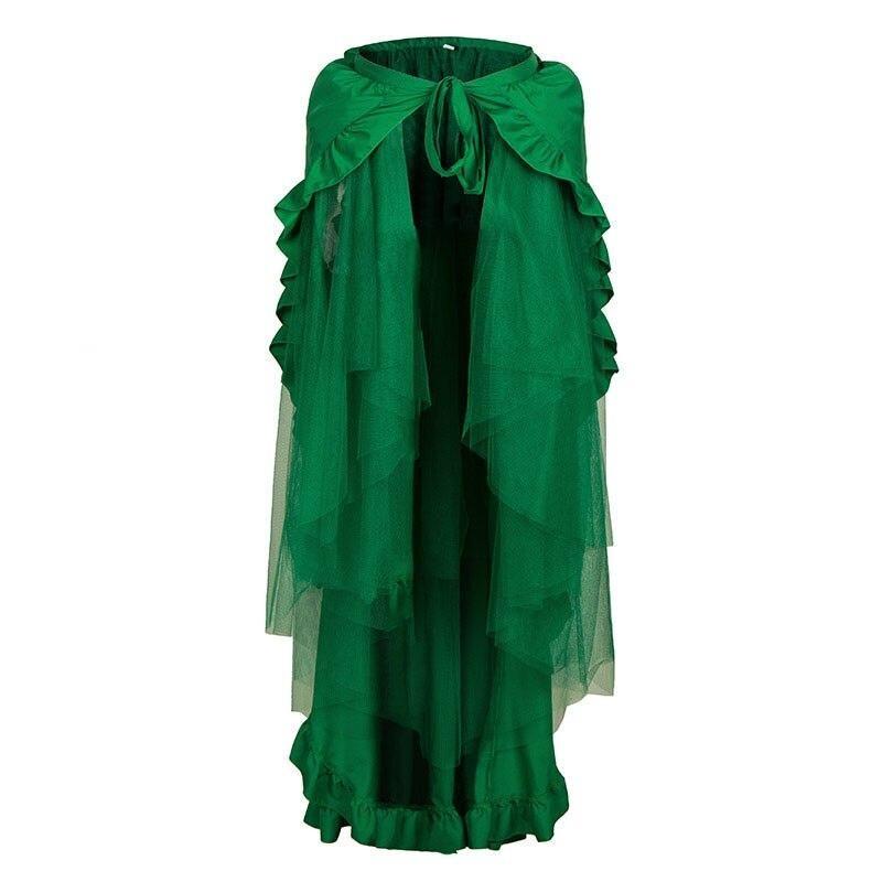 Steampunk Green Skirt