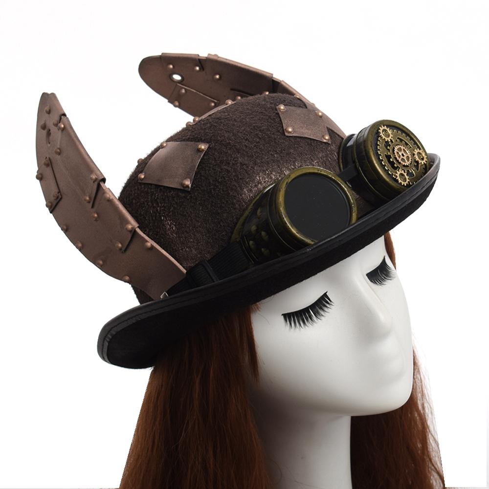 STEAMPUNK HAT AND GOGGLES