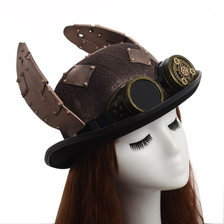 STEAMPUNK HAT AND GOGGLES
