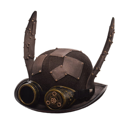 STEAMPUNK HAT AND GOGGLES
