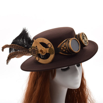 STEAMPUNK HAT FEATHERS