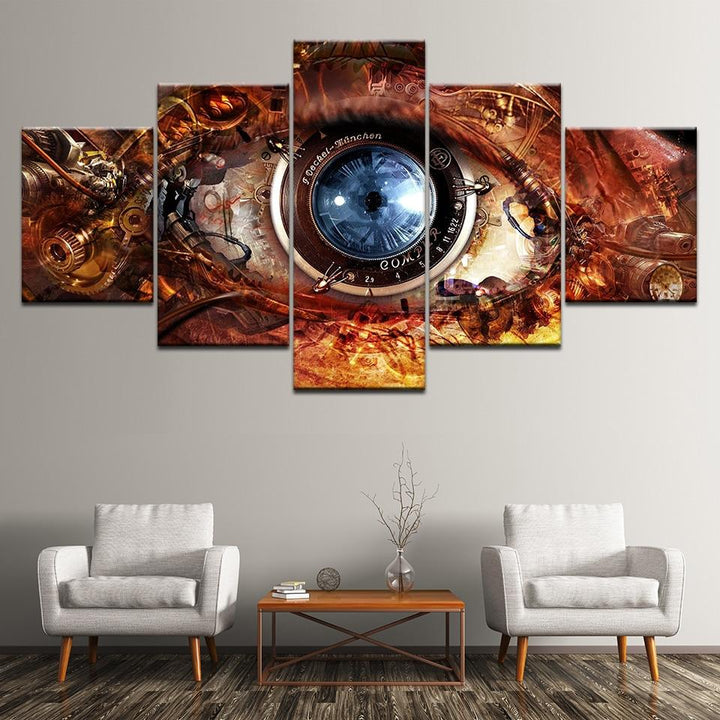 Steampunk Industrial Wall Art - Steampunk Wall Art