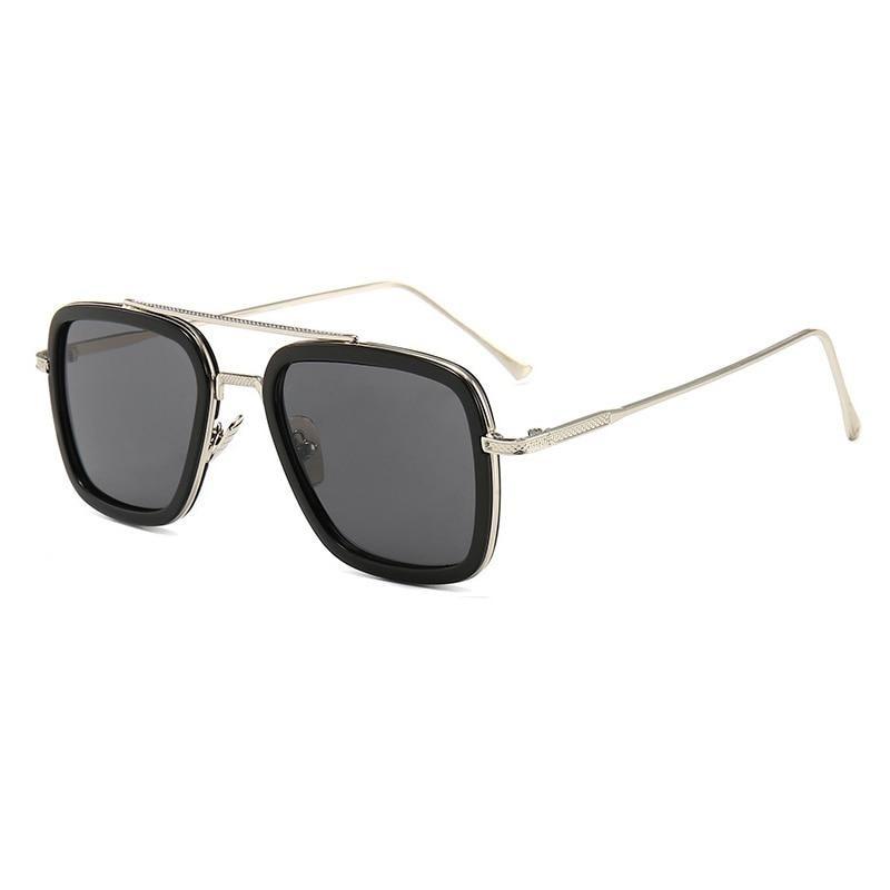 Steampunk Iron Man sunglasses - Black - Steampunk Sunglasses