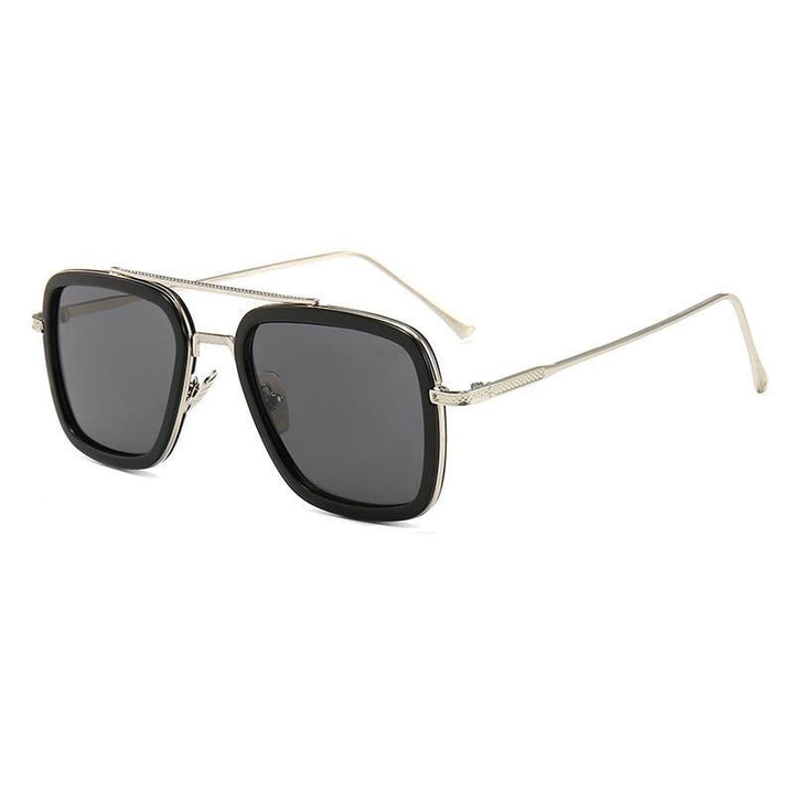 Steampunk Iron Man sunglasses - Black - Steampunk Sunglasses