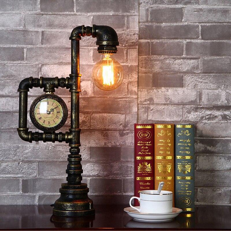 Desk Lamp-Steampunk Desk Lamp-Pastoral top Style Home Furnishing-Industrial Lighting