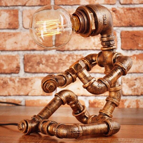 Steampunk Lamp Vintage Standing - Sit - Lamps