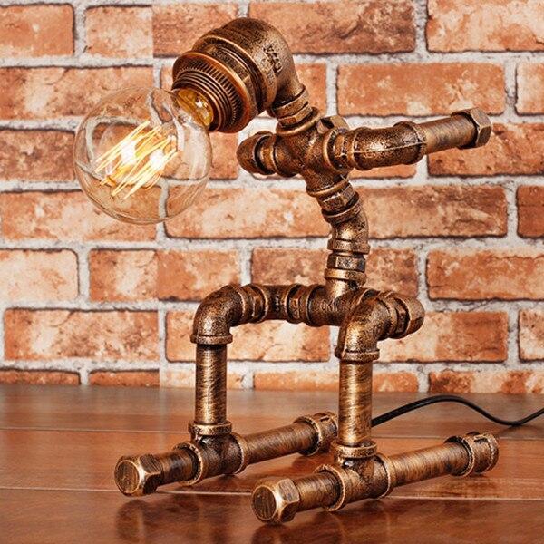 Steampunk Lamp Vintage Standing - Ski - Lamps