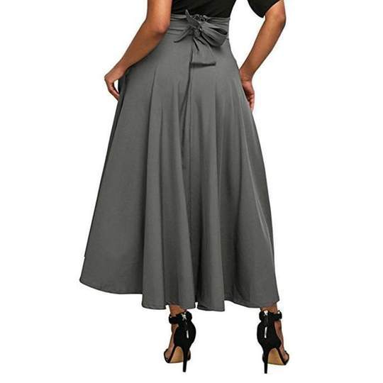 Steampunk Long Black Skirt - Steampunk Skirt