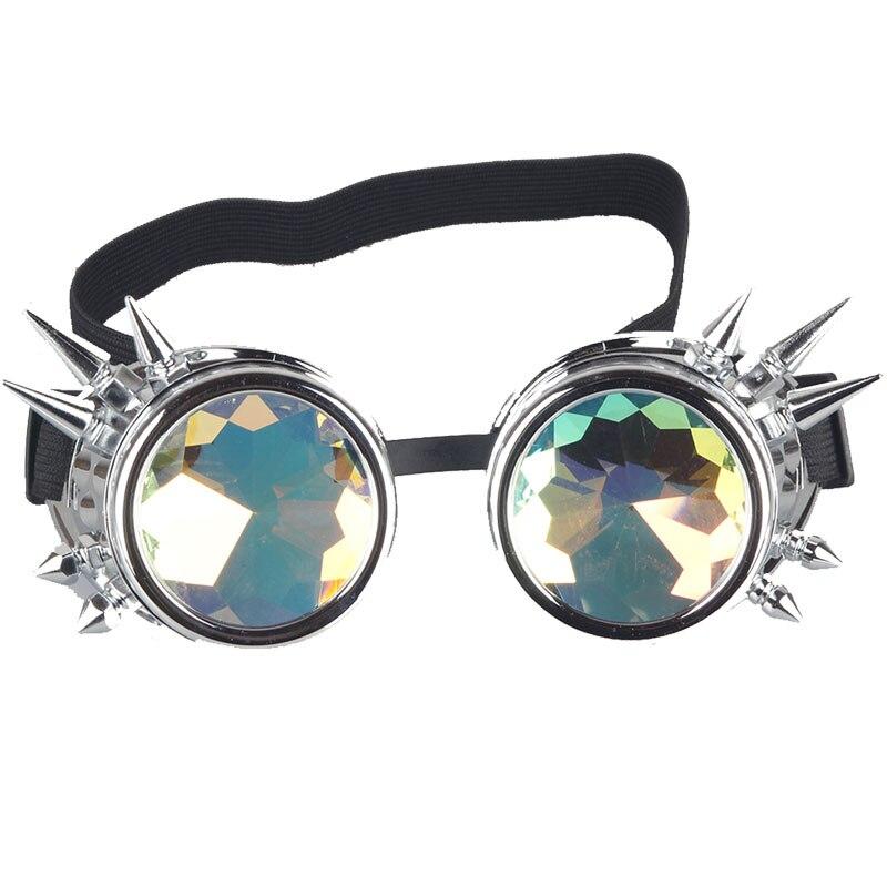 Steampunk Mad Scientist Goggles Silver