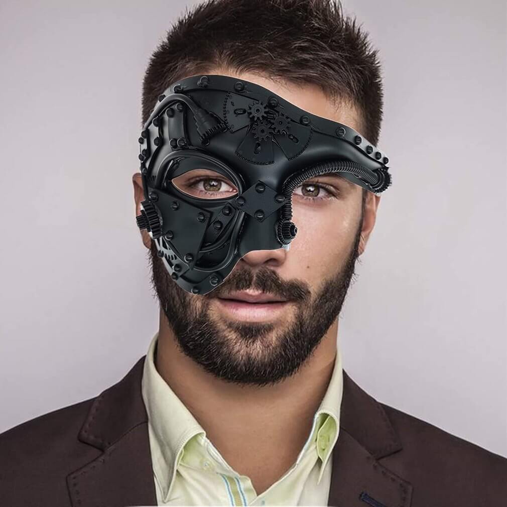 Steampunk Masquerade Mask - Steampunk Mask