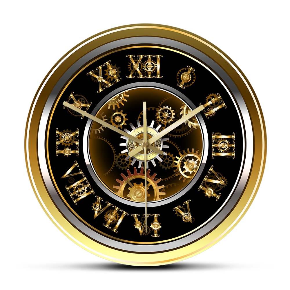 Steampunk Mechanical Clock - No Frame - Steampunk Clocks