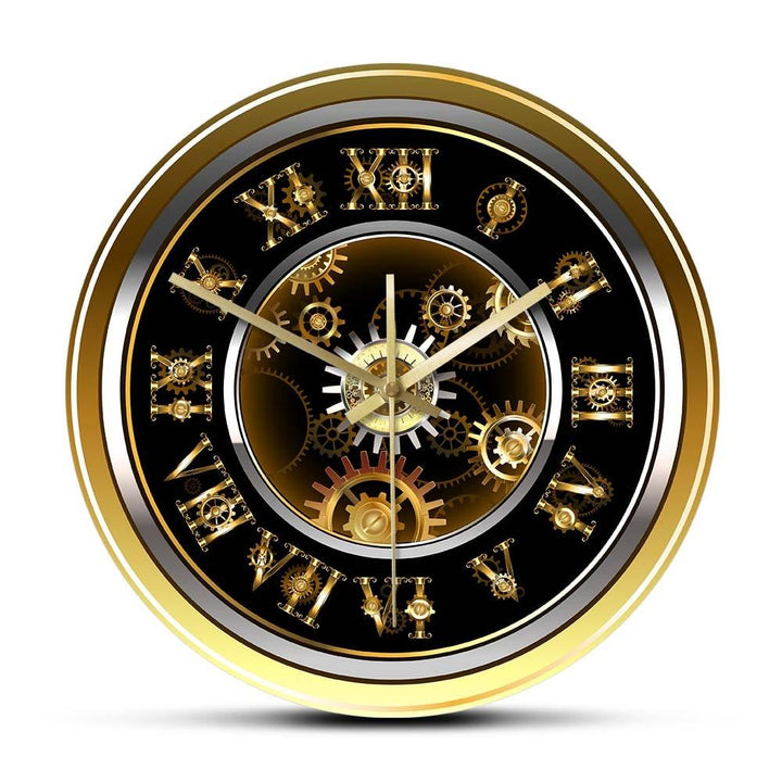 Steampunk Mechanical Clock - No Frame - Steampunk Clocks