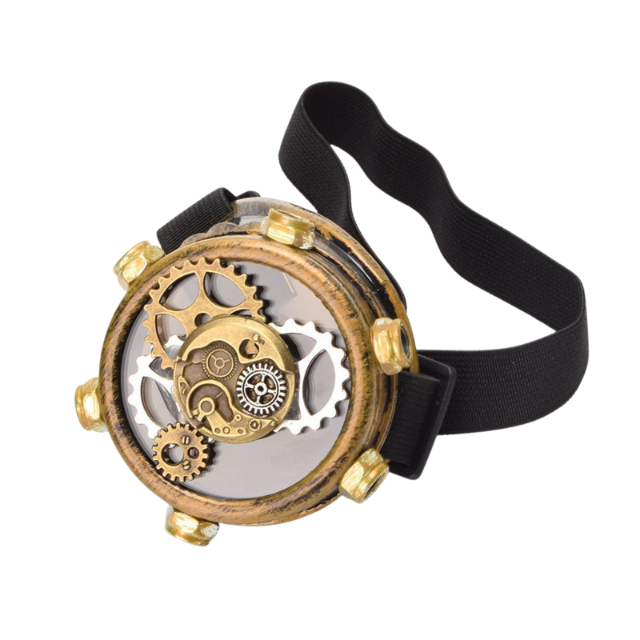 Kayso SPM011SL Silver Steampunk with Monocle