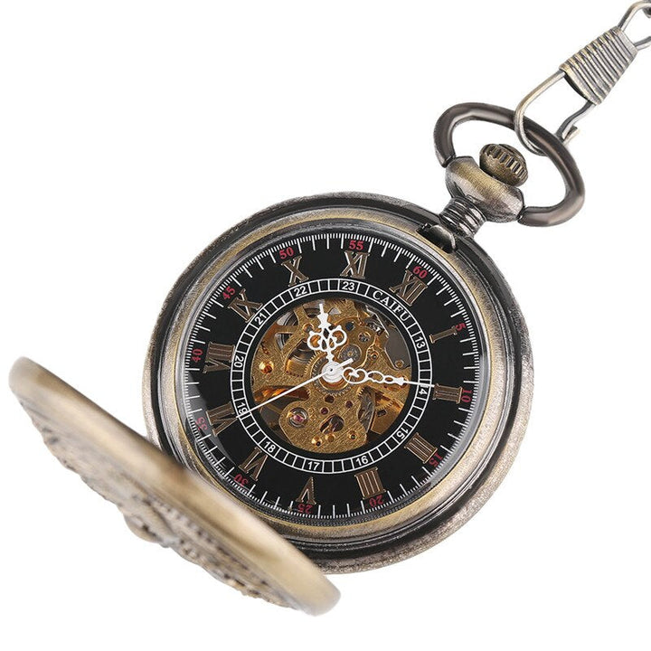 STEAMPUNK PHOENIX POCKET WATCH