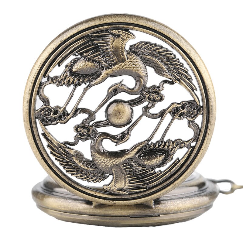 STEAMPUNK PHOENIX POCKET WATCH