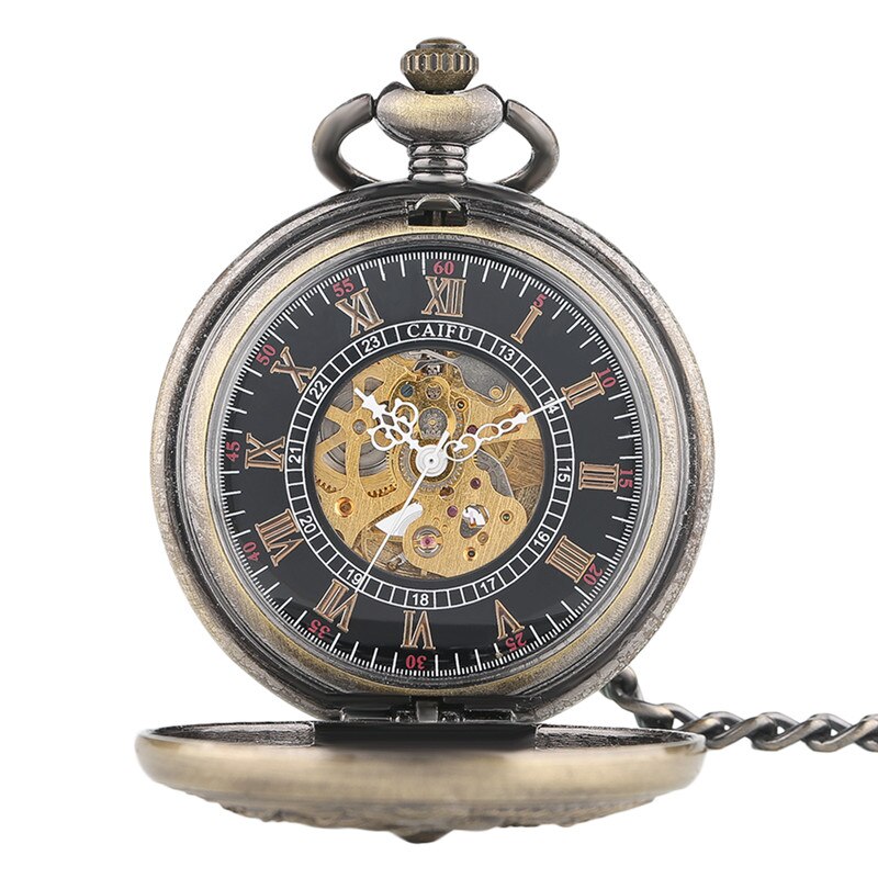 STEAMPUNK PHOENIX POCKET WATCH