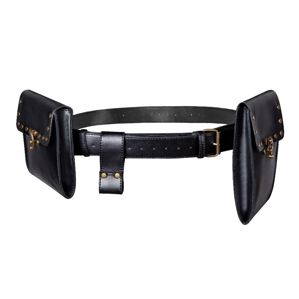 Steampunk Pirate Belt - Black - Steampunk Belt