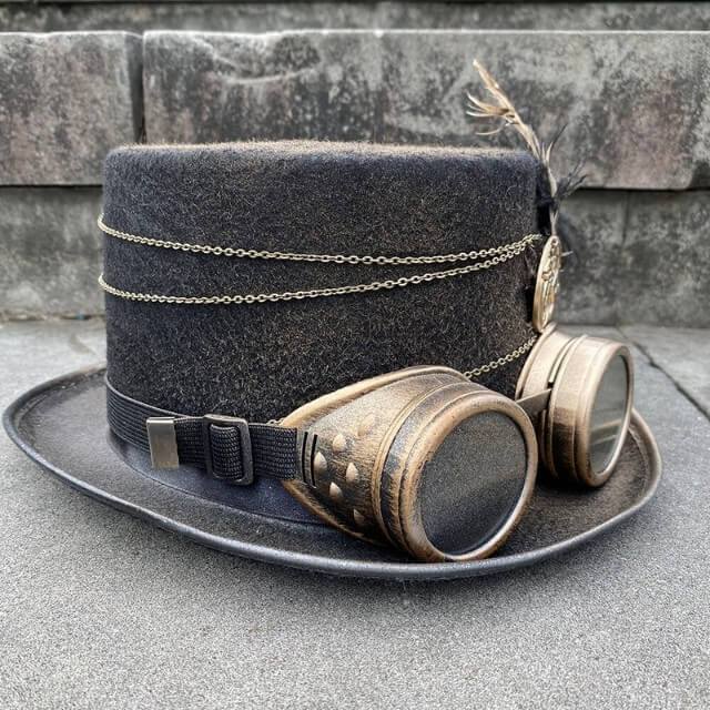 Steampunk Pirate Hat - Steampunk Hat