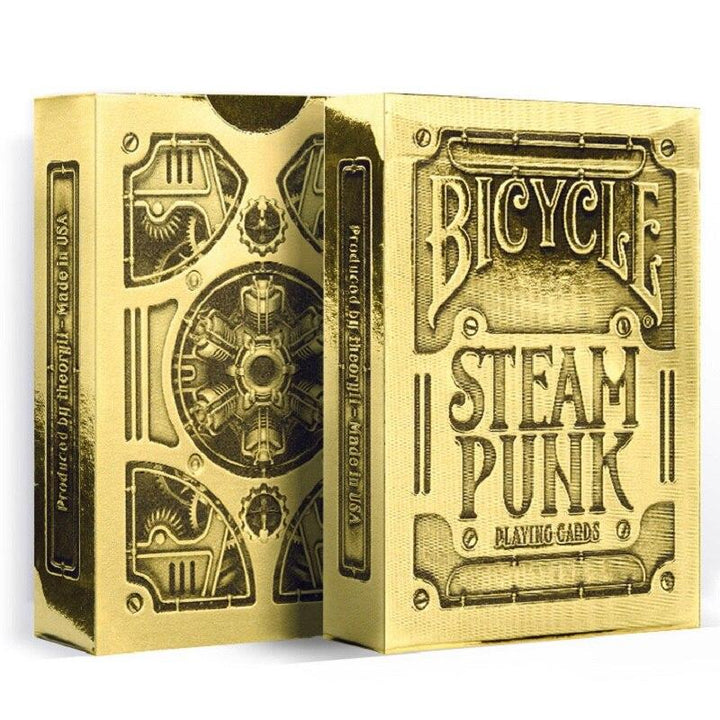 Steampunk Playing Cards - Gold - Steampunk Cards