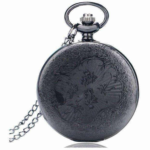 Steampunk Pocket Watch Black - Montre a Gousset