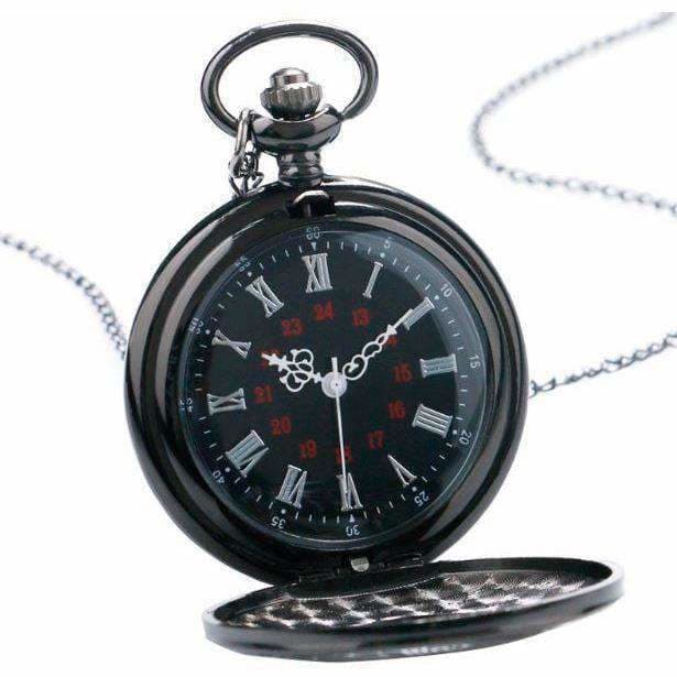 Steampunk Pocket Watch Black - Montre a Gousset