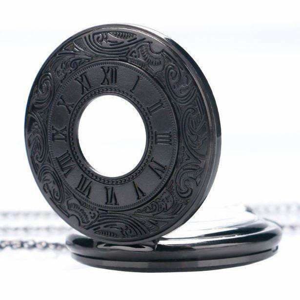Steampunk Pocket Watch Black - Montre a Gousset