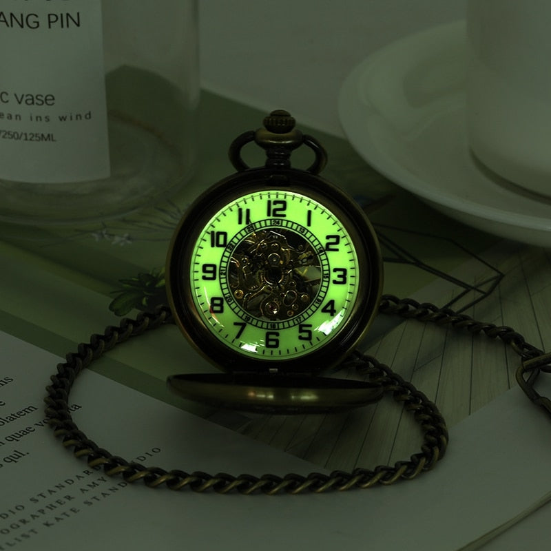 STEAMPUNK POCKET WATCH COPPER