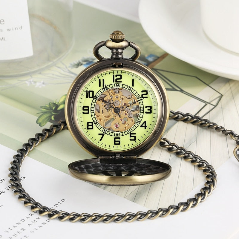 STEAMPUNK POCKET WATCH COPPER