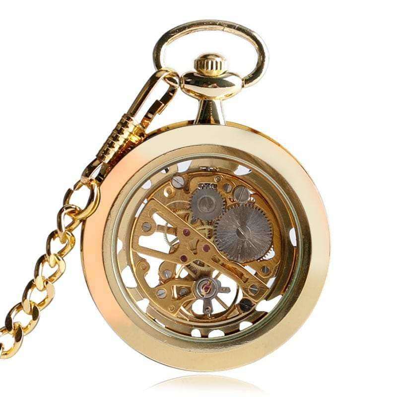 Steampunk Pocket Watch Mechanical Lover - Pocket Watches
