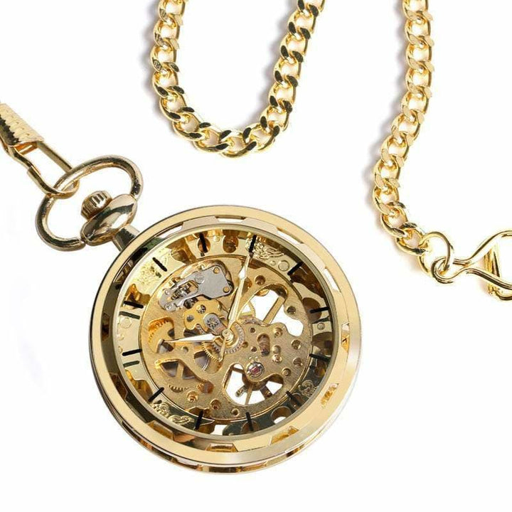 Steampunk Pocket Watch Mechanical Lover - Pocket Watches