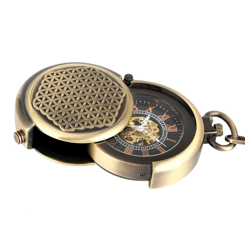 STEAMPUNK POCKET WATCH RETRO COPPER