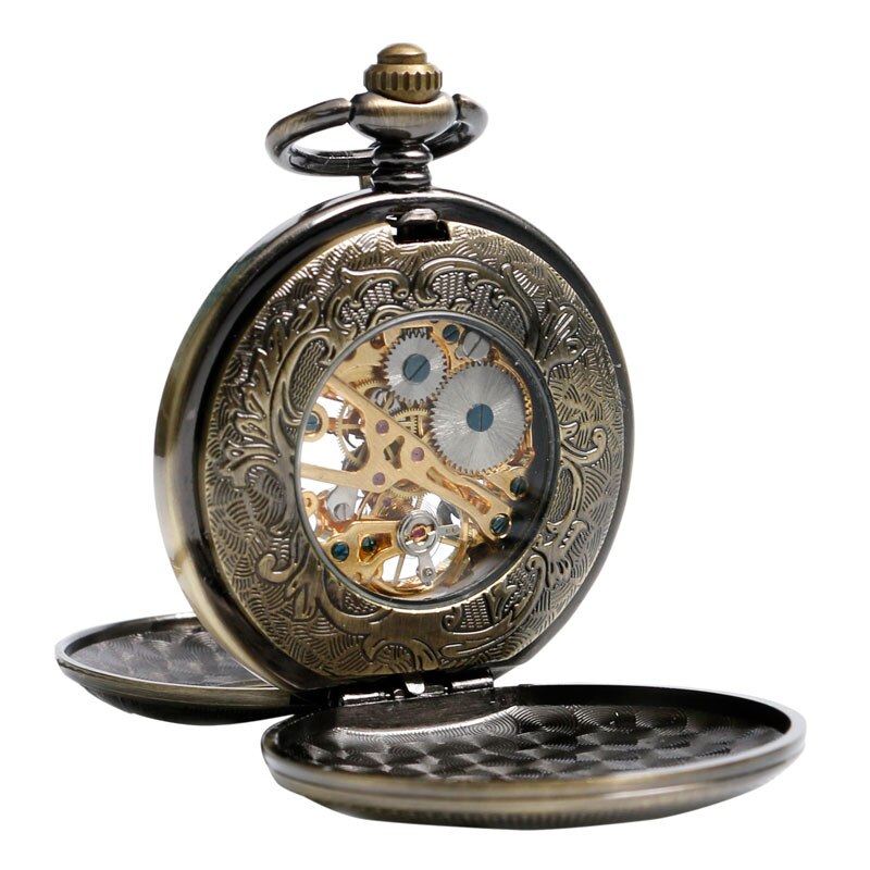 STEAMPUNK POCKET WATCH ROMAN STYLE