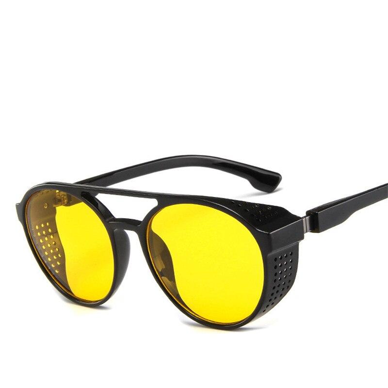 Steampunk Polarized Sunglasses - Yellow - Steampunk 