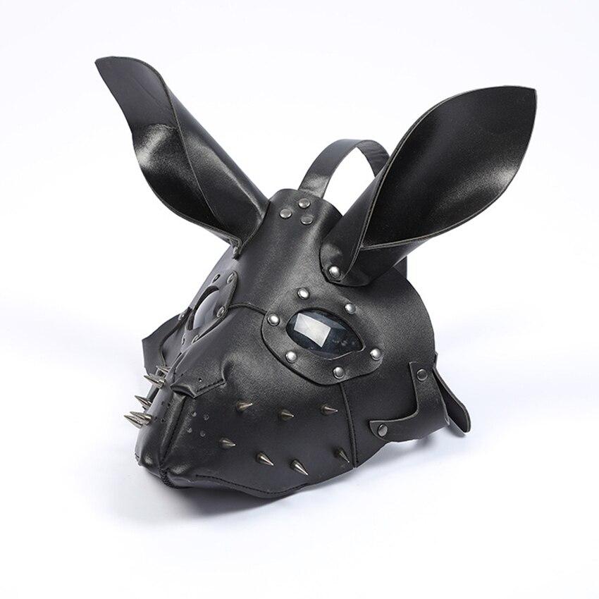 Steampunk White Rabbit Mask