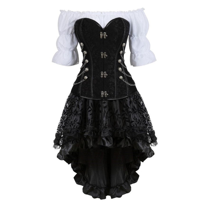 STEAMPUNK RENAISSANCE DRESS - S