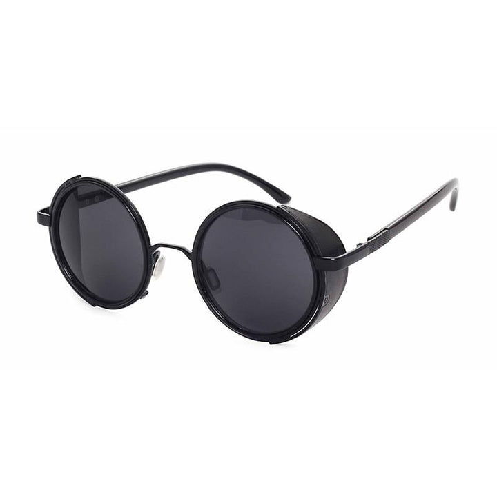 Steampunk Shields Sunglasses - Black - Steampunk Sunglasses