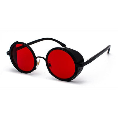 Steampunk Shields Sunglasses - Red - Steampunk Sunglasses